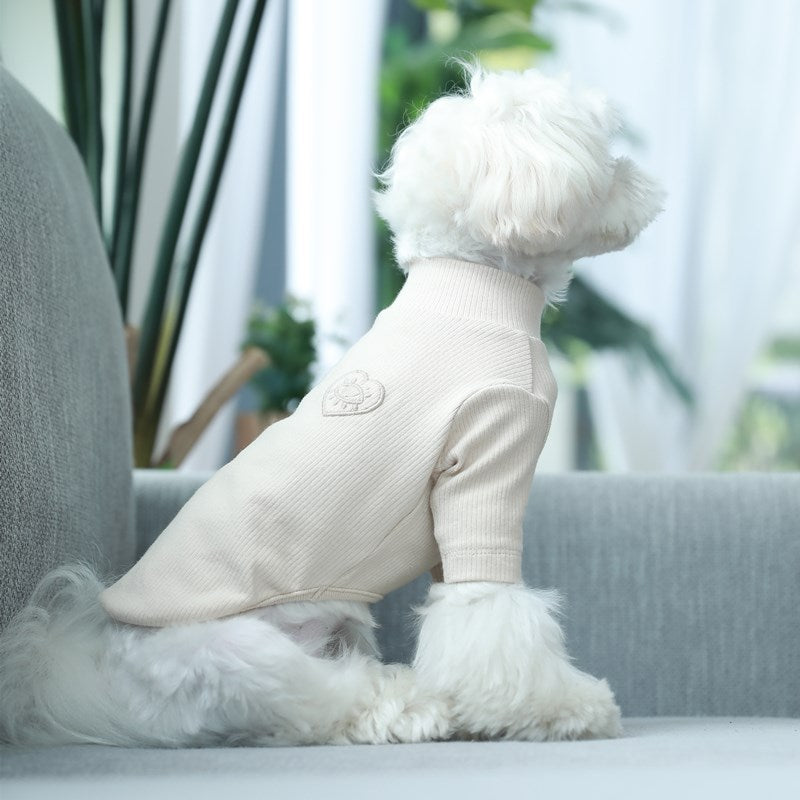 Poodle Dog Sweater - Coordinated Stretch Vest