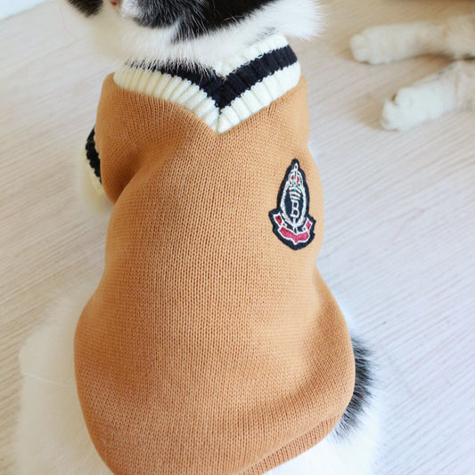 Maglioncino Smanicato per Gatti - Caldo e Comodo by Dog Moda