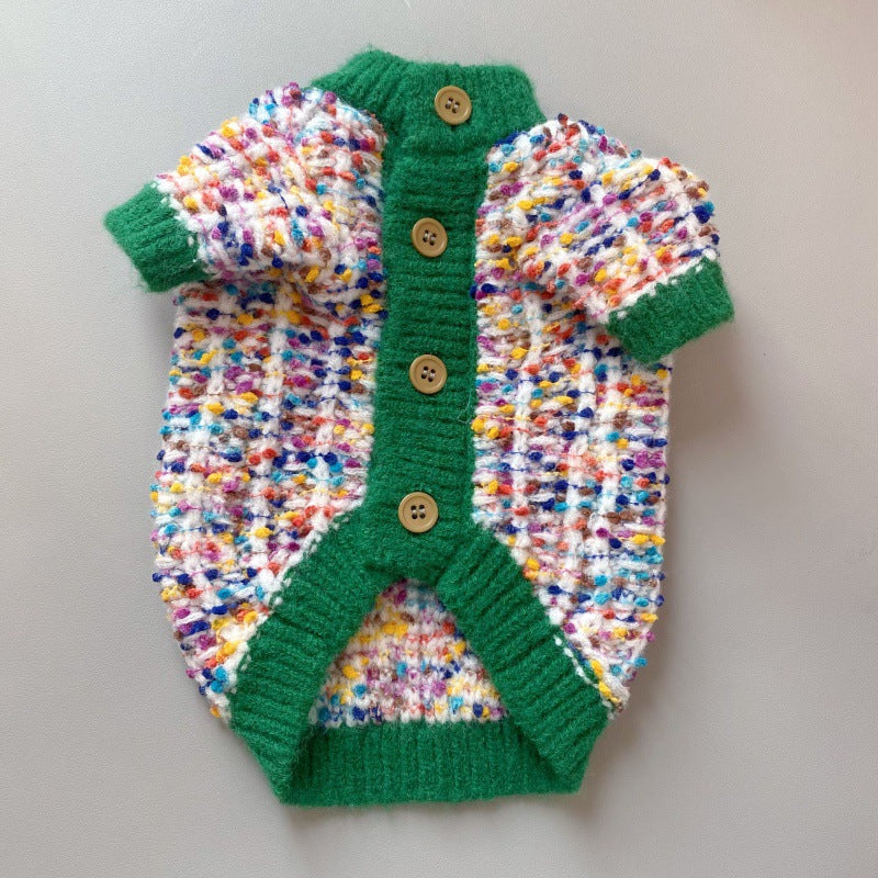 Cardigan Knit Cuddle per Gatti - Lana Morbida e Calda by Dog Moda