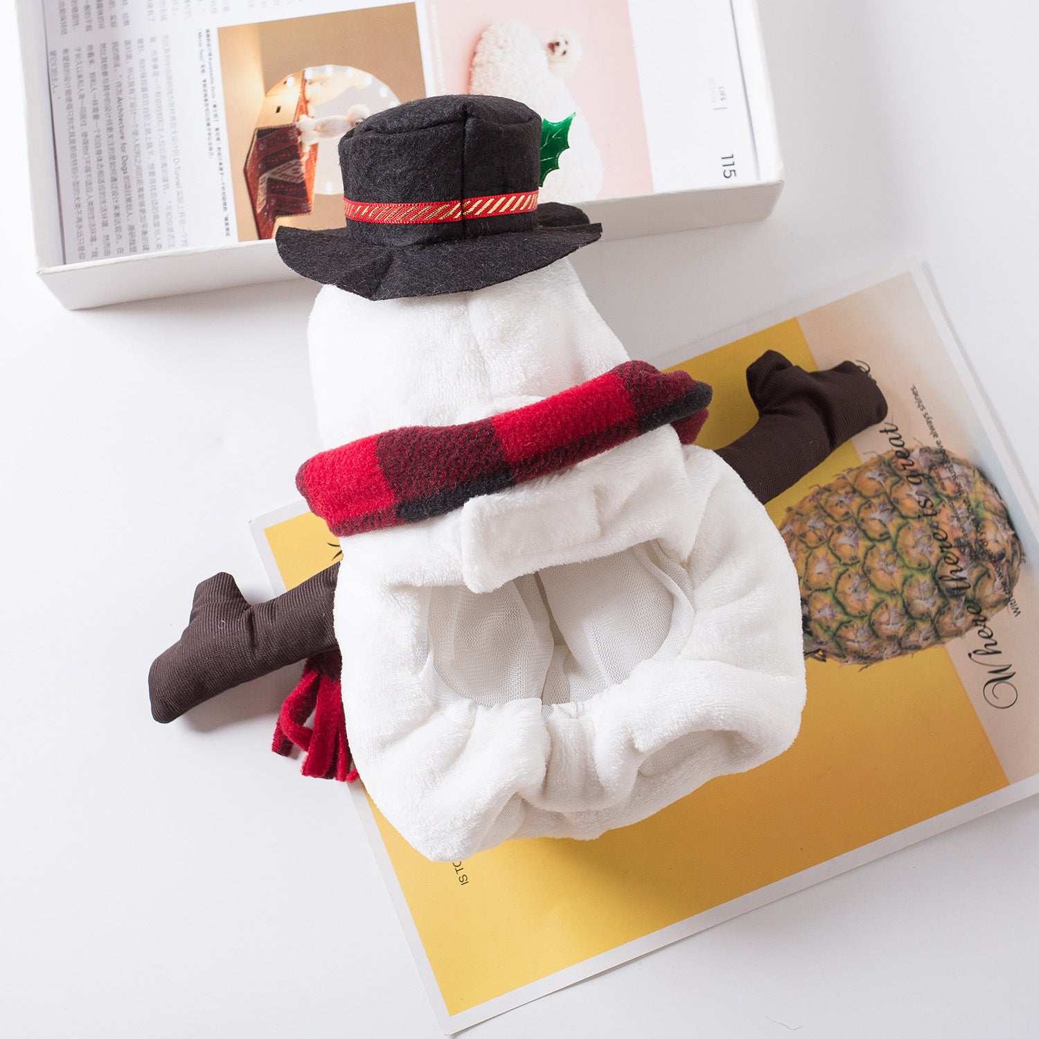 Snowman Dog Costume - Perfect for Christmas
