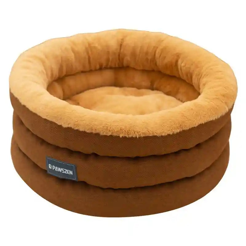 Cuccia Circolare Fluffy per Cani - Calda e Accogliente by Dog Moda