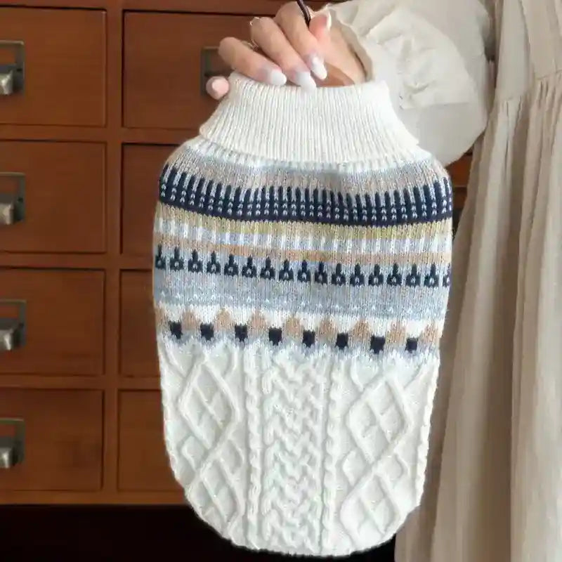 Suéter Virtù para Perros - Tejido Sin Mangas