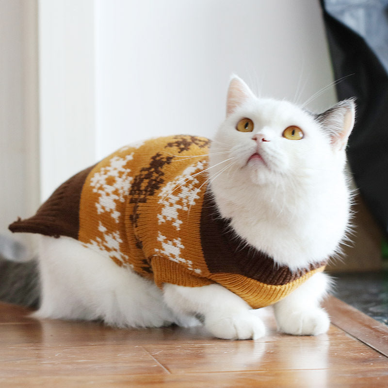 Maglione per Gatti – Morbido, Caldo e Disponibile in Tante Fantasie