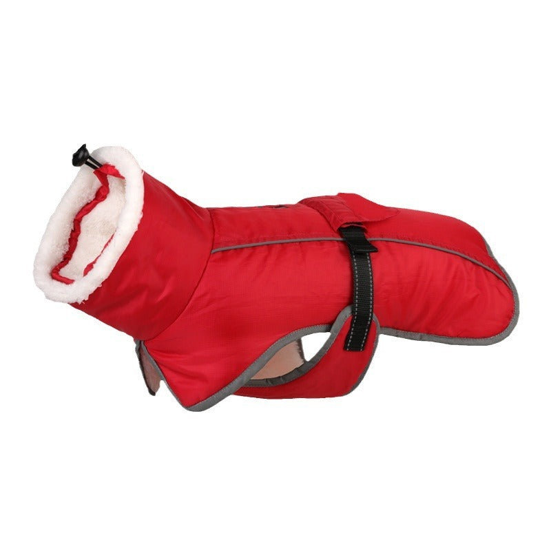 "Warm Cloud" Dog Coat with Fleece and Wind Protection