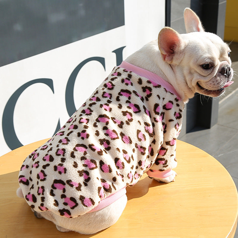 Leopard Dog Hoodie "Baffo Pardo" - Wild Style and Comfort