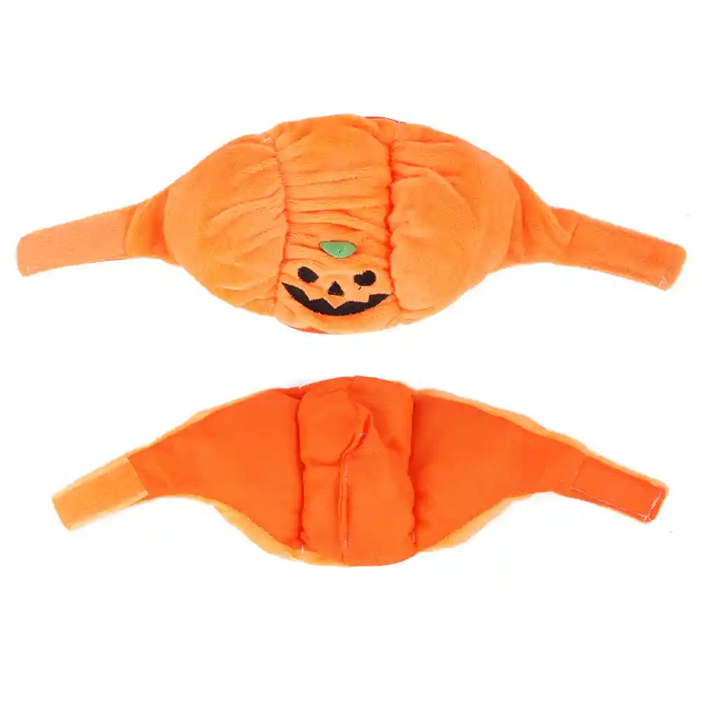 Cappello Zucca Halloween Cani Gatti - Costume Pet Arancione by Dog Moda