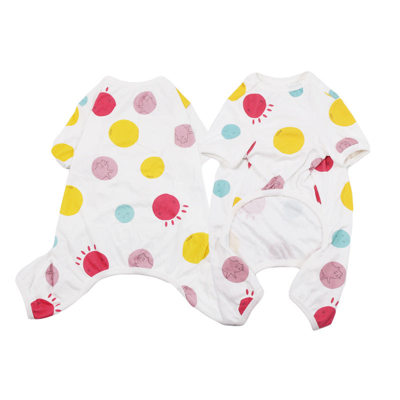 Cotton Dog Jumpsuit "Caramella" - Comfort and Style for Your Faithful Friend 