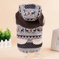 Cappottino Natalizio Bijou Noir - Renne e Cappuccio