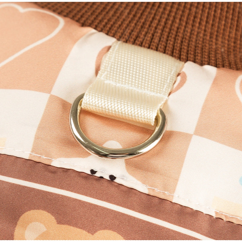 Cappotto Life Cani Smanicato Pile con Orsetto HIPIPET