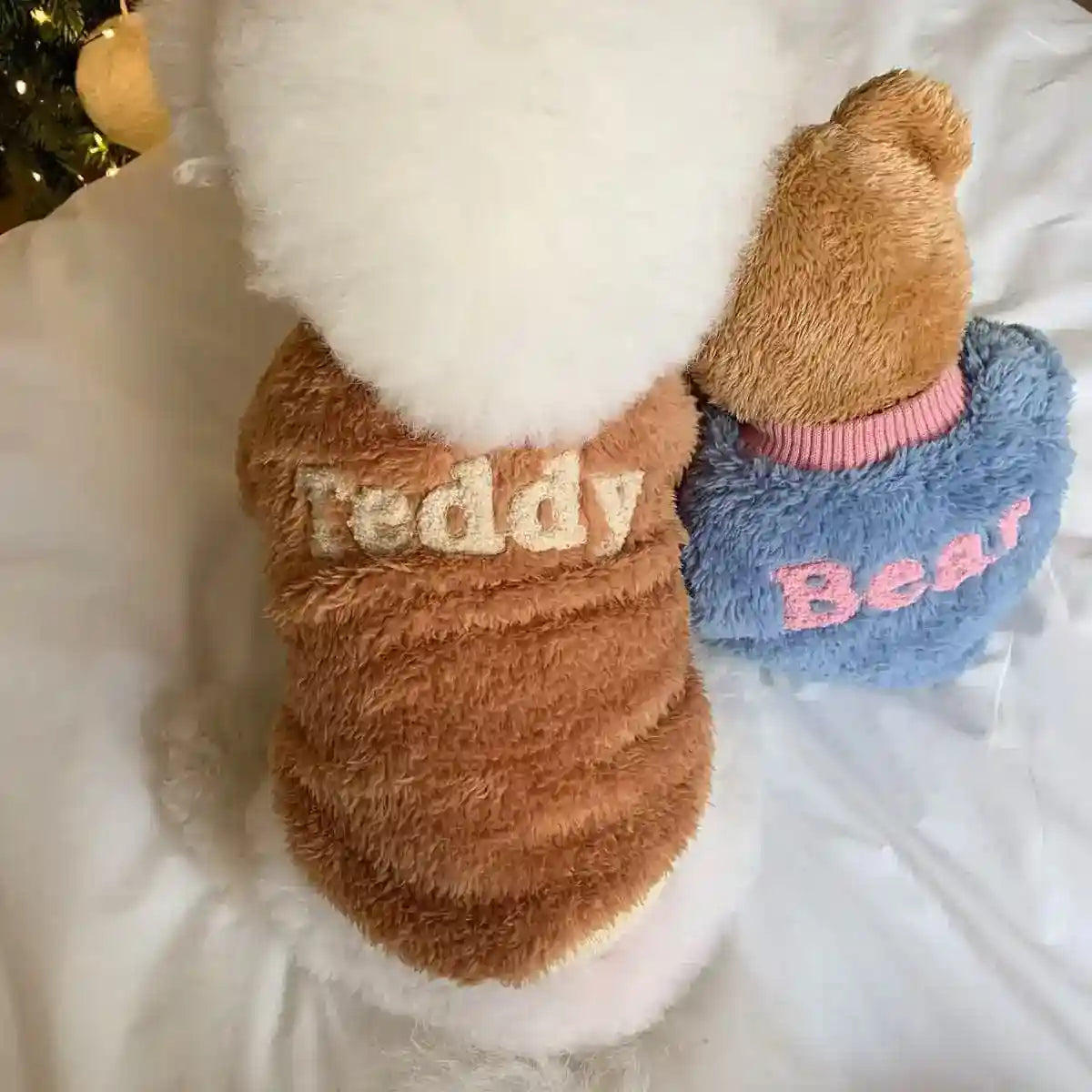 Vestito per Cani Bear in Pile Morbido | Dogmoda by Dog Moda