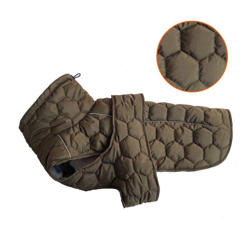 Piumino per cani di taglia media "Octagon"