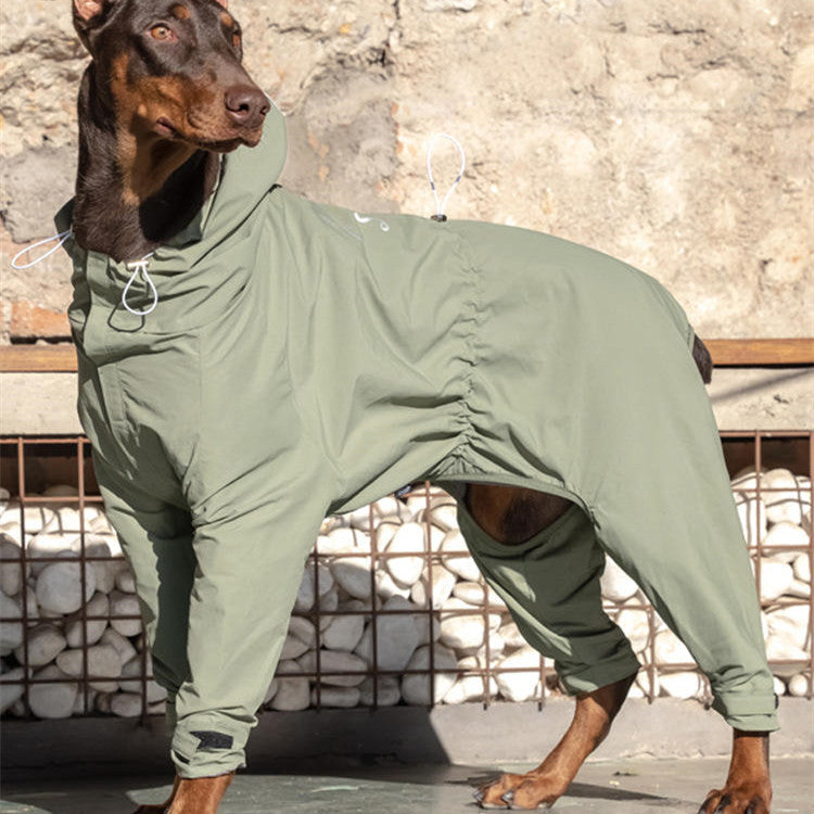 Sniff's Friends Wasserdichter Hundemantel mit Kapuze |