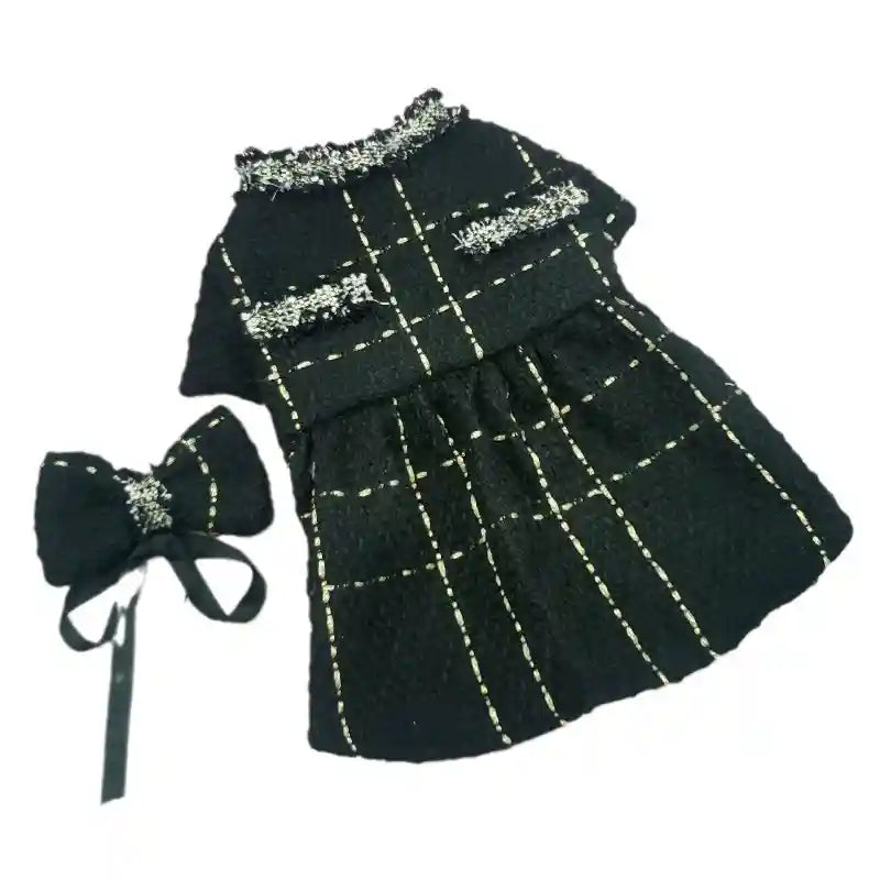 Vestito Elegante per Gatti con Cappellino o Fiocchetto by Dog Moda