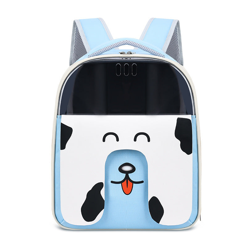 Zainetto Trasportino Cani Gatti - Design Viso Cagnolino