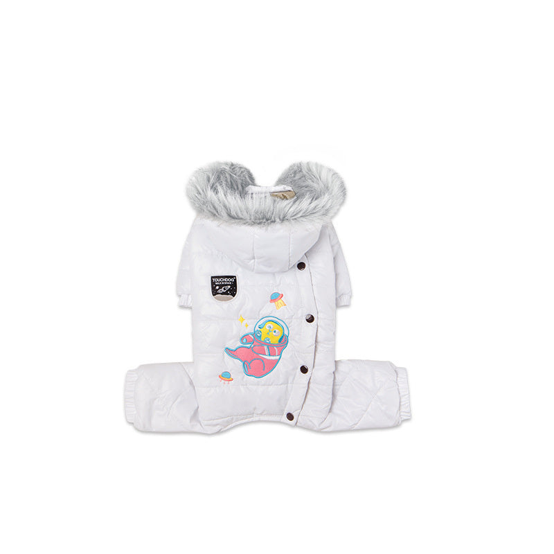 "Forever Soft" Dog Down Jacket with Hood