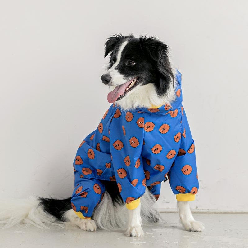 "PuppyPaws" Dog Raincoat