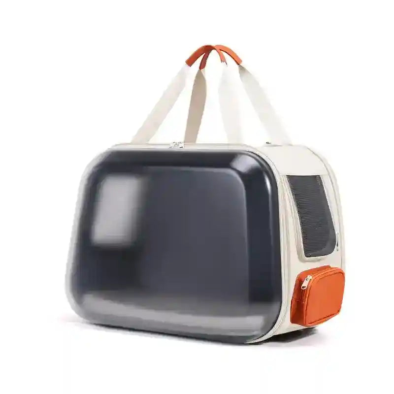 🎒 Borsa Trasportino Spaziale "Vista": Viaggi Sicuri e Trasparenti 🚀 by Dog Moda