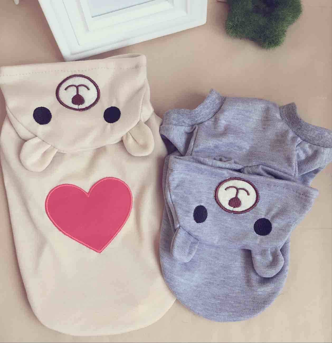 Dog T-shirt with hood "Oliver"