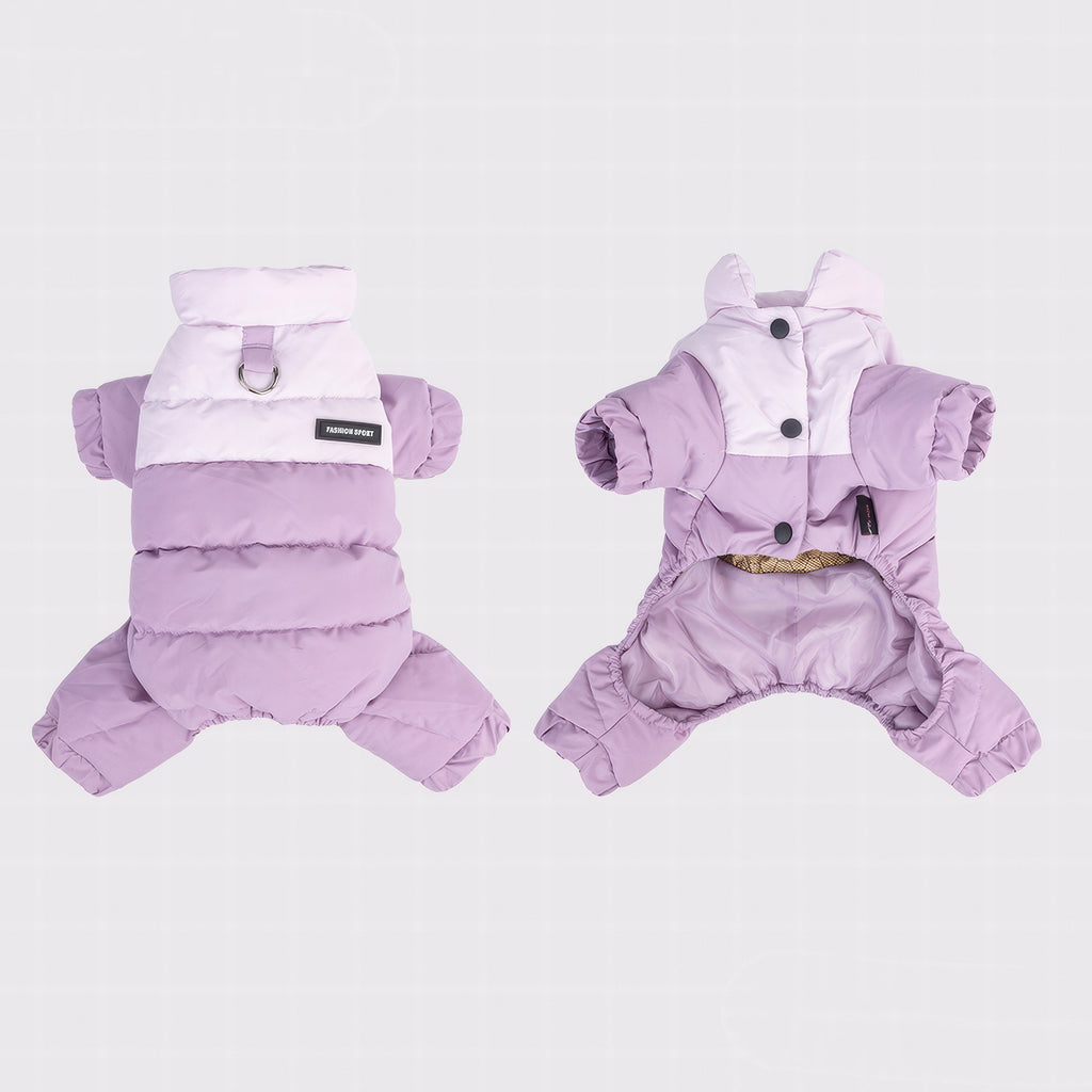 Vadderad Vinterrock för Hundar med Fyra Ben, Vattentät