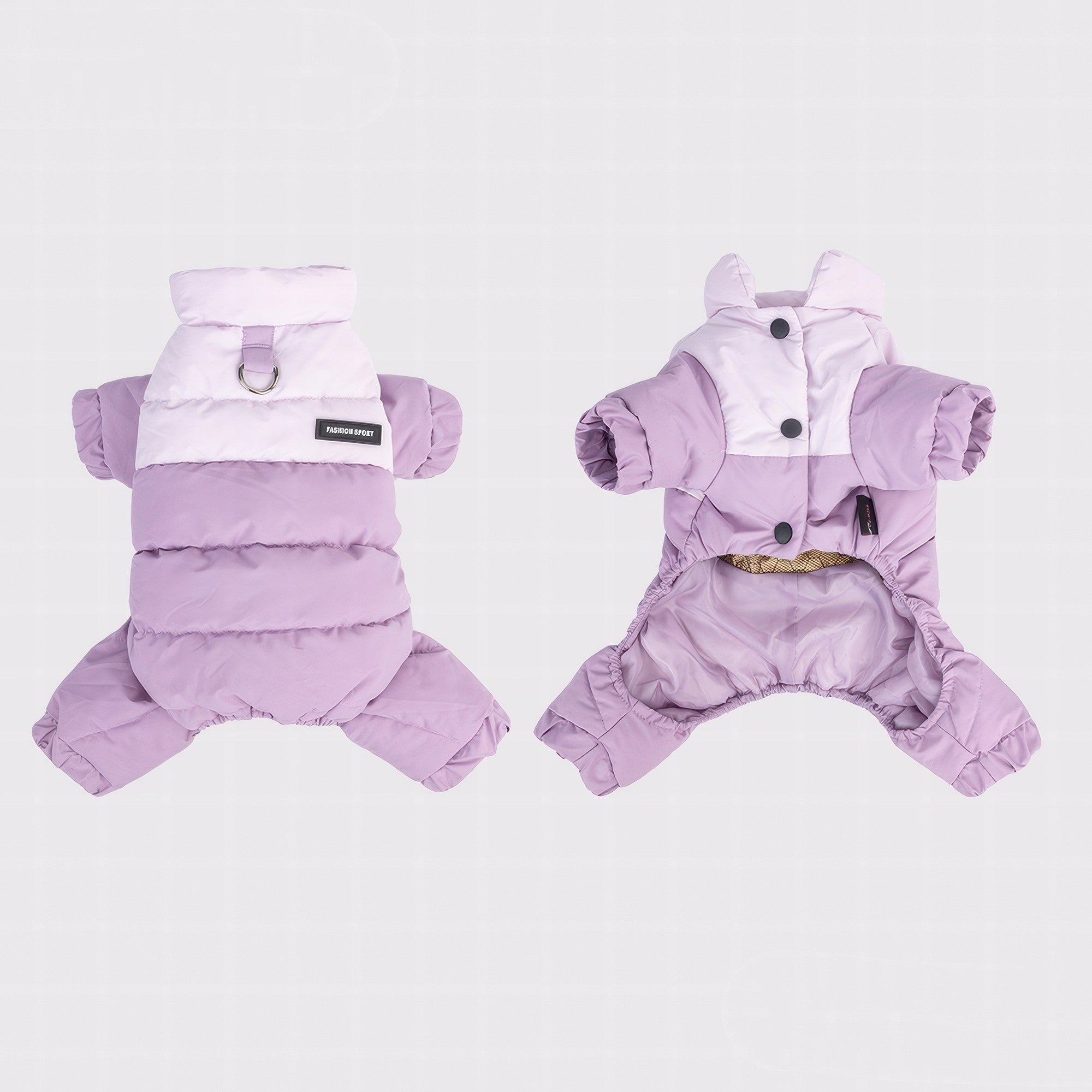 Vadderad Vinterrock för Hundar med Fyra Ben, Vattentät