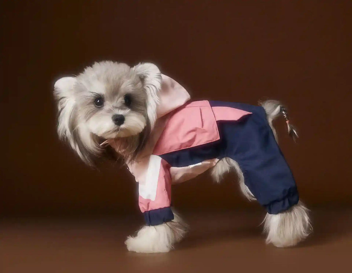 Impermeabile Cani Tawney Bear 4 Zampe con Collo Alto by Dog Moda