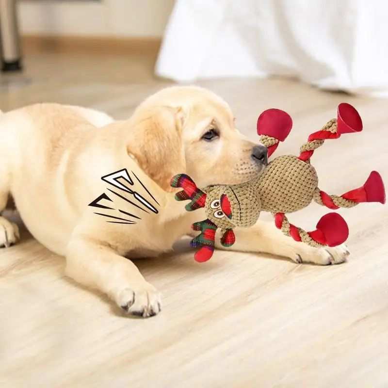 Christmas Dog Toys – Interactive, Squeaky &amp; Great for Chewers
