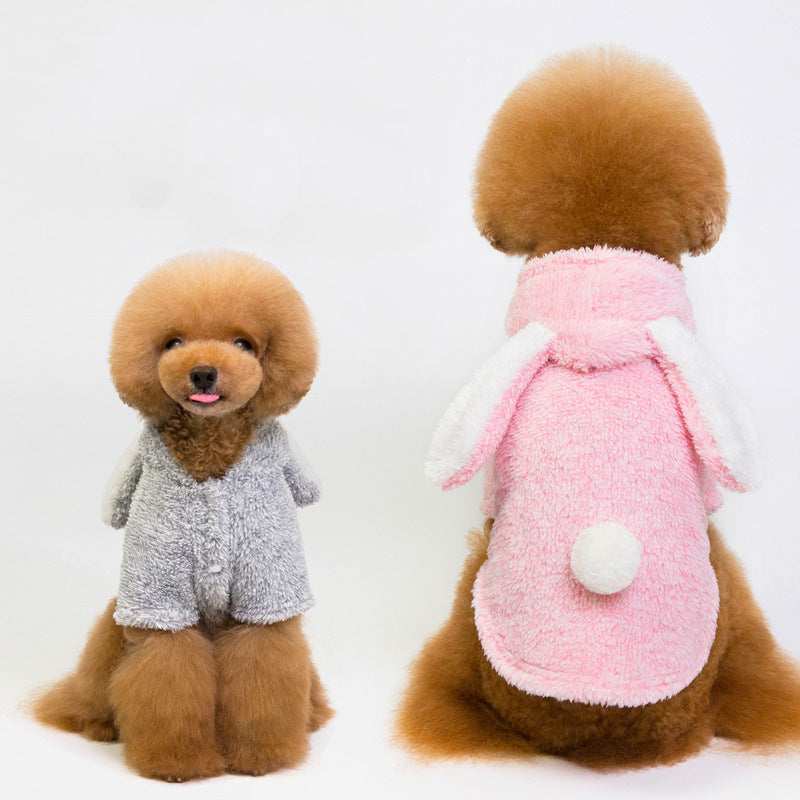 Roger Rabbit Fleece Dog Hoodie - Comfort &amp; Style for Your Dog