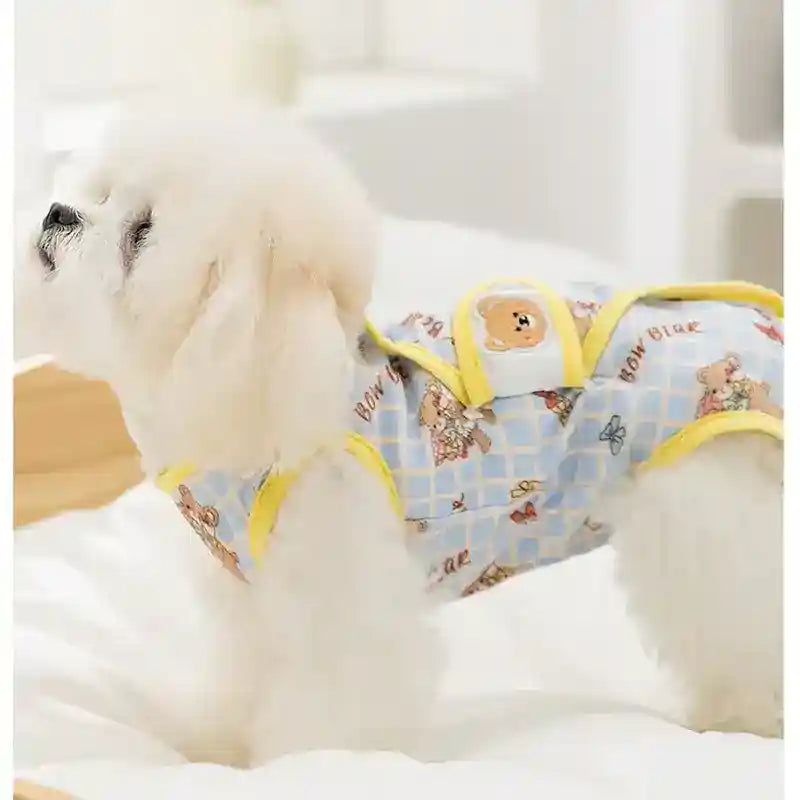 Tutina Cani Gatti Protettiva - Orsetto Coniglietto Post by Dog Moda