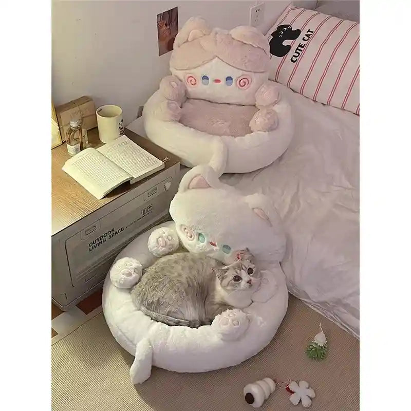 Cuccia a Tema per Gatti - Alberello, Divanetto e Gattino by Dog Moda