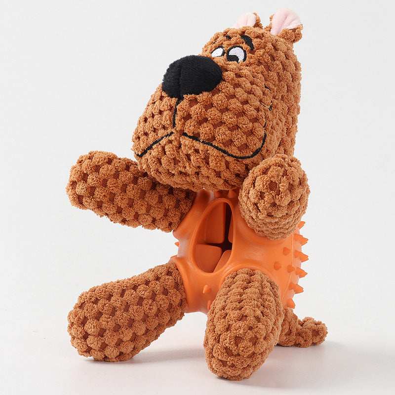 Peluche per Cani con Pallina Portapremietti – Cagnolino, Unicorno e Bradipo - Dog Moda