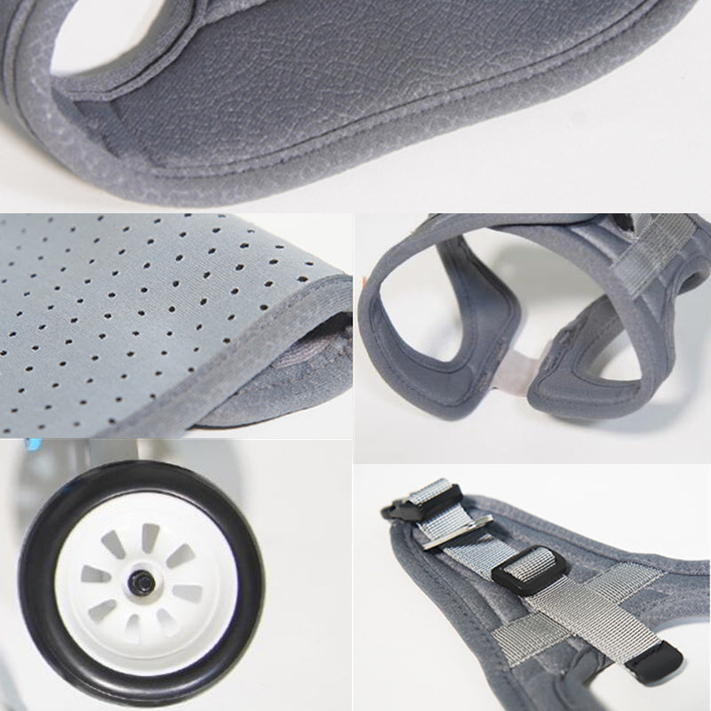 Wheelchair for Disabled or Elderly Dogs with Back Leg Support