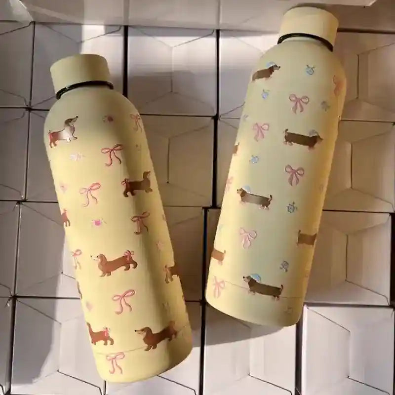 Borraccia Termica Bassotto - Idea Regalo Amanti Cani by Dog Moda