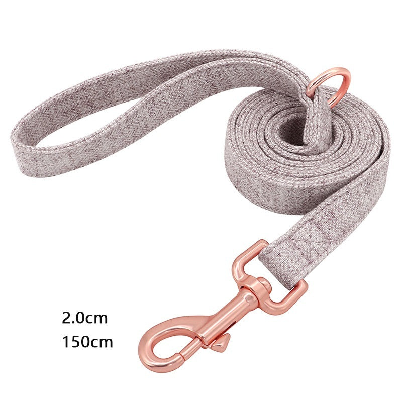 Personalisiertes Hundehalsband Candy mit Namen und Nummer – Verstellbar