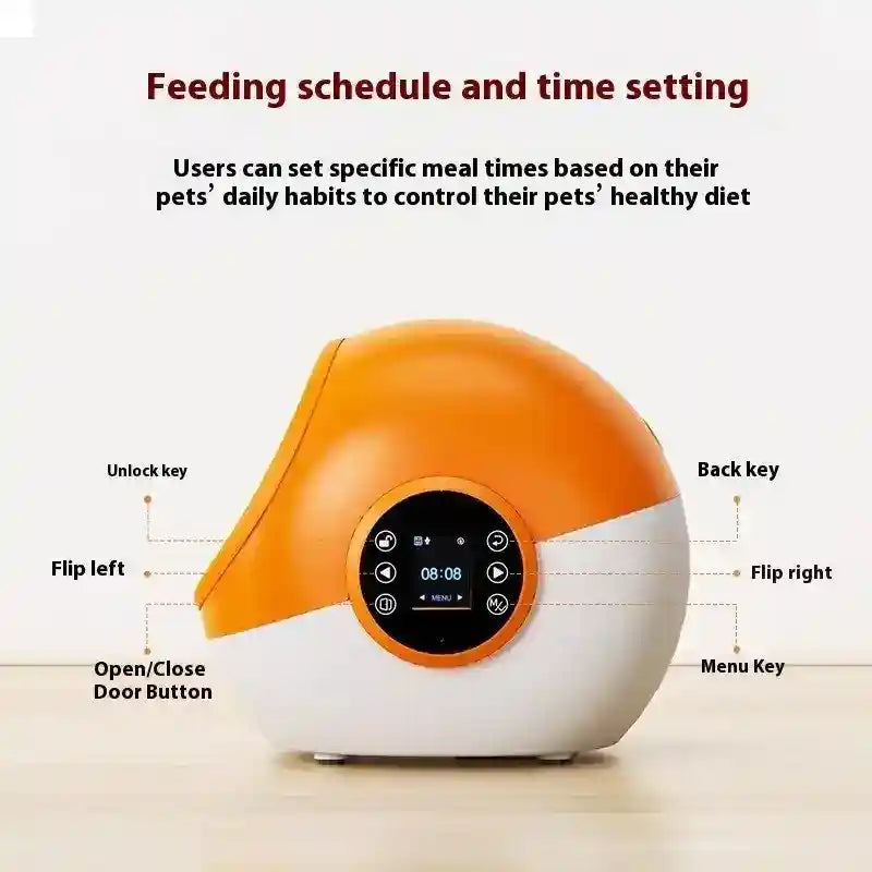 Automatic Cat Bowl RFID Chip Medicine Timer