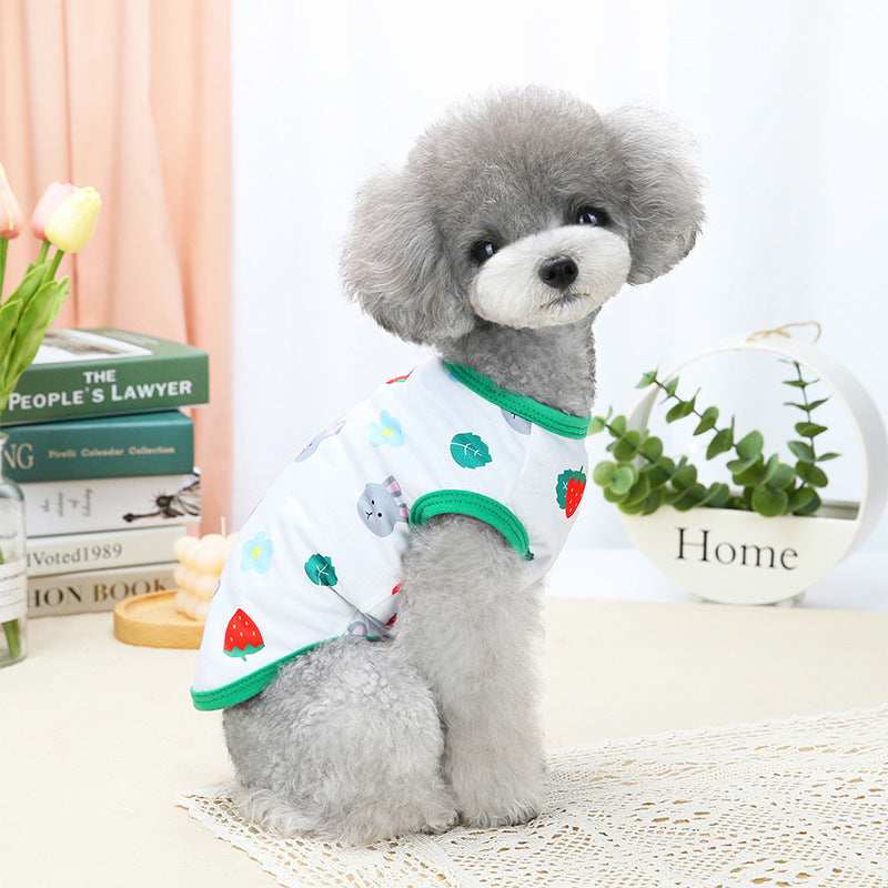 Cotton Dream Ärmelloses T-Shirt - Bunte Muster