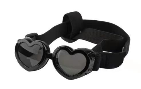 Heart-shaped sunglasses for dogs and cats