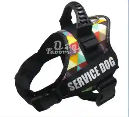 Pettorina Service Dog in Training - Maniglione Gomma by Dog Moda