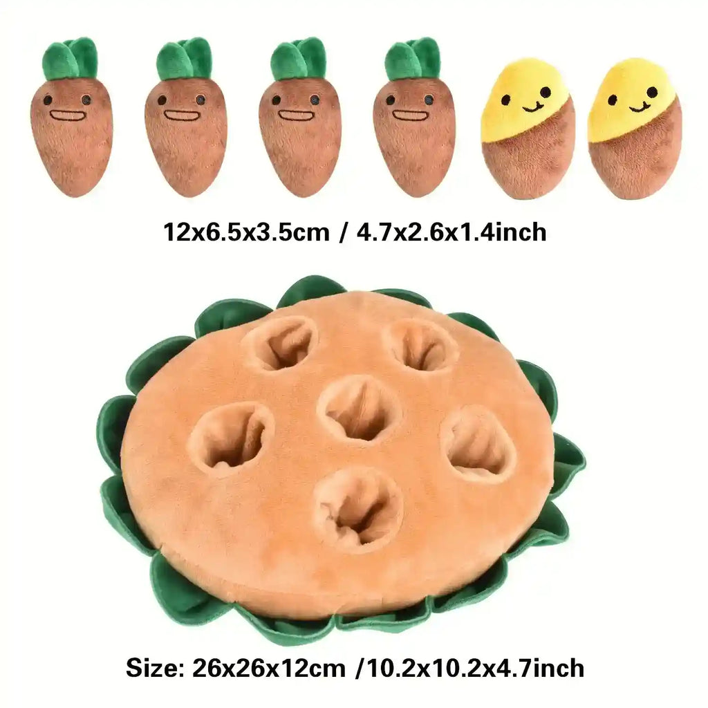 吸盤付き犬用インタラクティブゲーム - パズルオルト