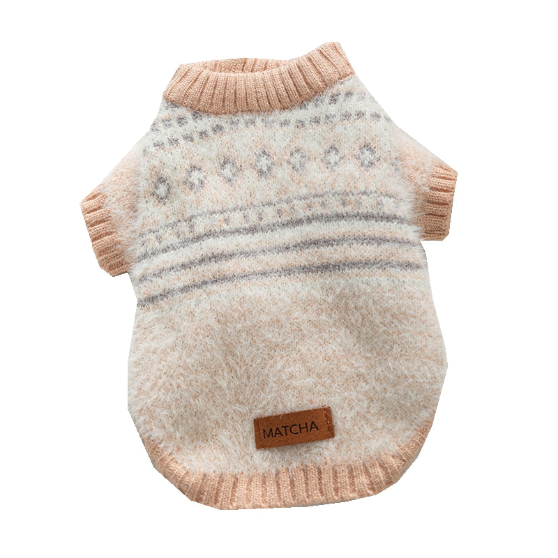 SoffioCaldo Chenille Sweater for Dogs and Cats