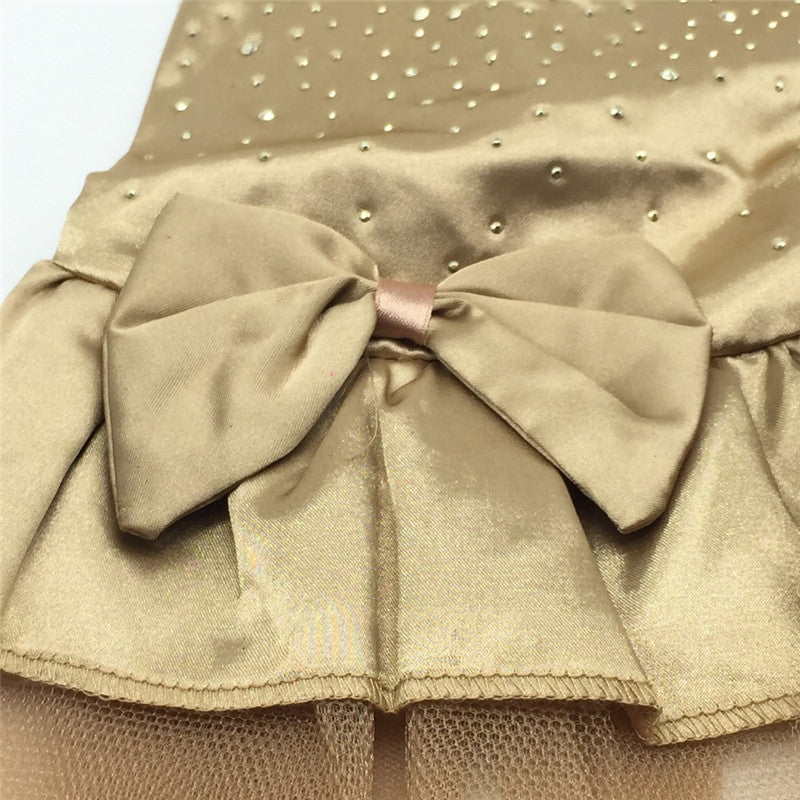 "Cleopatra" Satin Dog Formal Dress