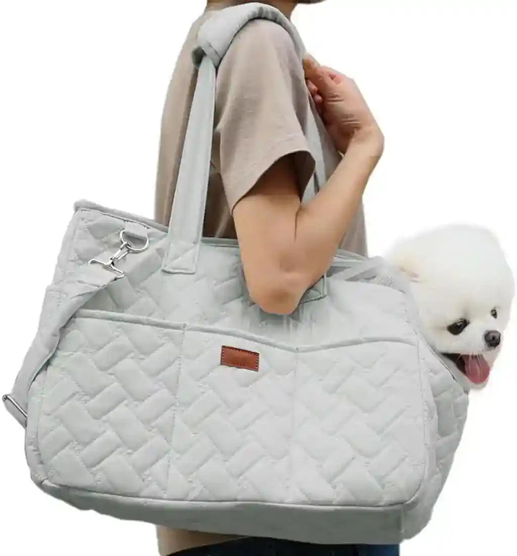 Trasportino Patazone per Cani e Gatti con Tasche e Tracolla by Dog Moda