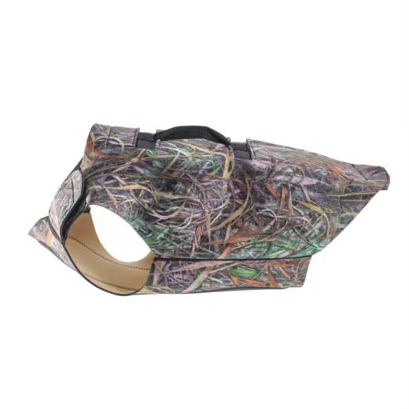 Chaleco para Perro Camuflaje Caza Outdoor Textura Hierbas
