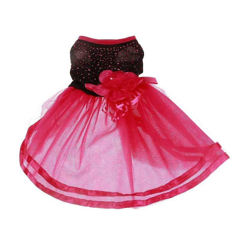 Pink Dog Dress "Aira" - Cheepet