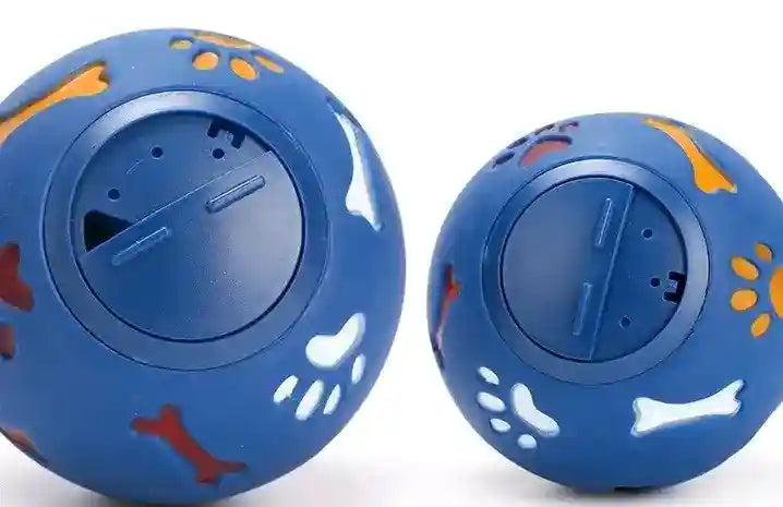 犬用インタラクティブパズルボール - 耐久性ゴム製