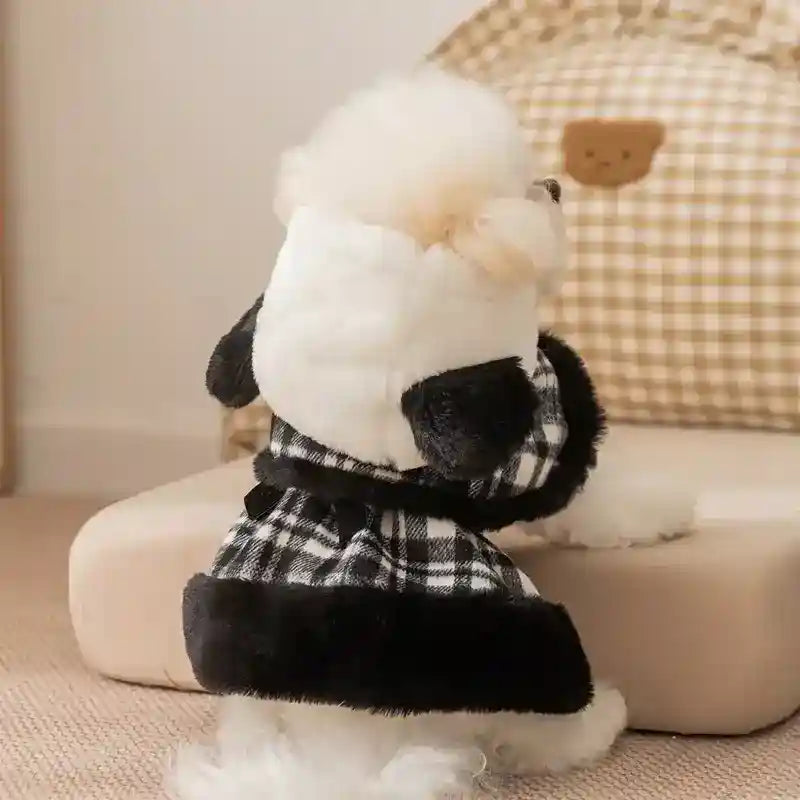 Set Panda Cani Gatti - Mantello Vestitino Inverno Caldo by Dog Moda