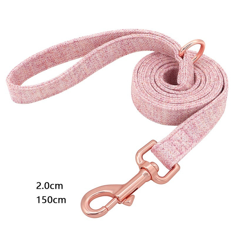 Personalisiertes Hundehalsband Candy mit Namen und Nummer – Verstellbar