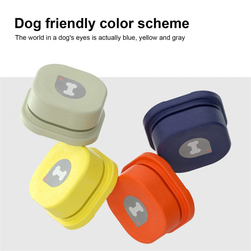 4 Colors Pet Communication Button One-click Prevent Physical Inactivity Recordable Dog Talking Button Toy Cat Toy Pet Products by Dog Moda
