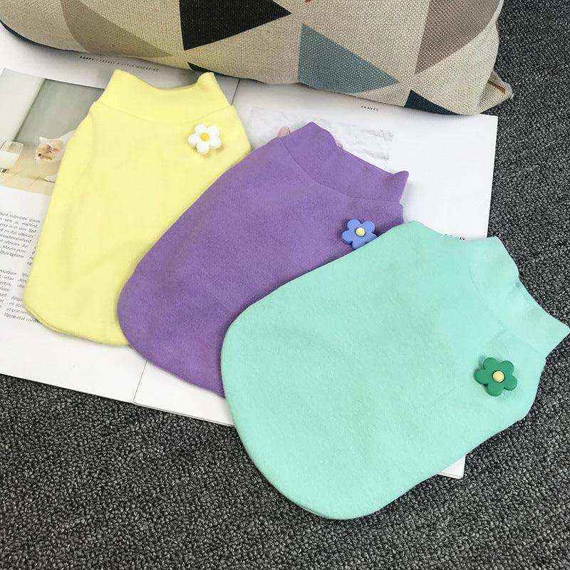 Camiseta de Algodón para Perros "Daisy" - Comodidad y Estilo para Cada Temporada