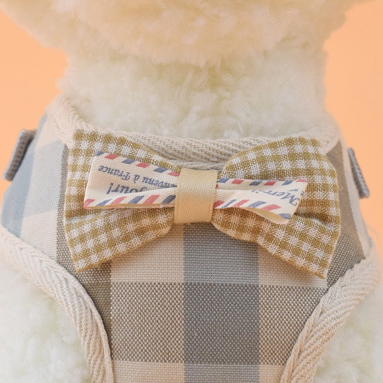 Pettorina Cane Gatto Guinzaglio Fiocco Stile Coreano by Dog Moda