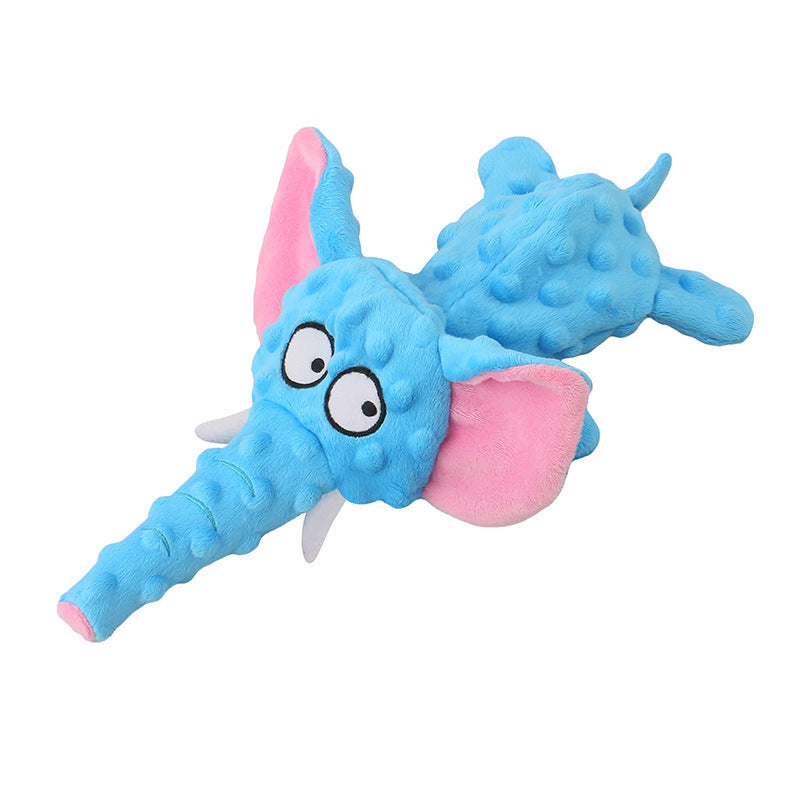 Dog Toy Plush Elephant "Babar" - The Perfect Companion for Your Four-Legged Friend